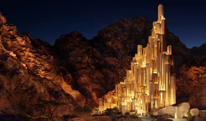 Kontroversi Proyek Hotel Mirip Film ‘Lord of the Rings’ di Arab Saudi